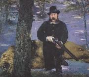 Edouard Manet Eugene Pertuiset,le chasseur de lions (mk40) oil painting